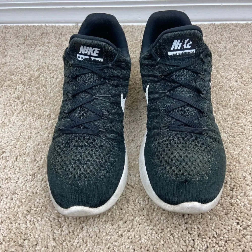 Nike Lunarepic Low Flyknit 2 Running Shoes - Black